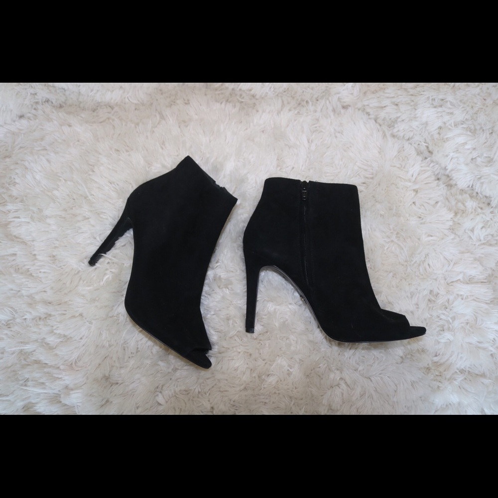 Michael Kors Suede Bootie Heels